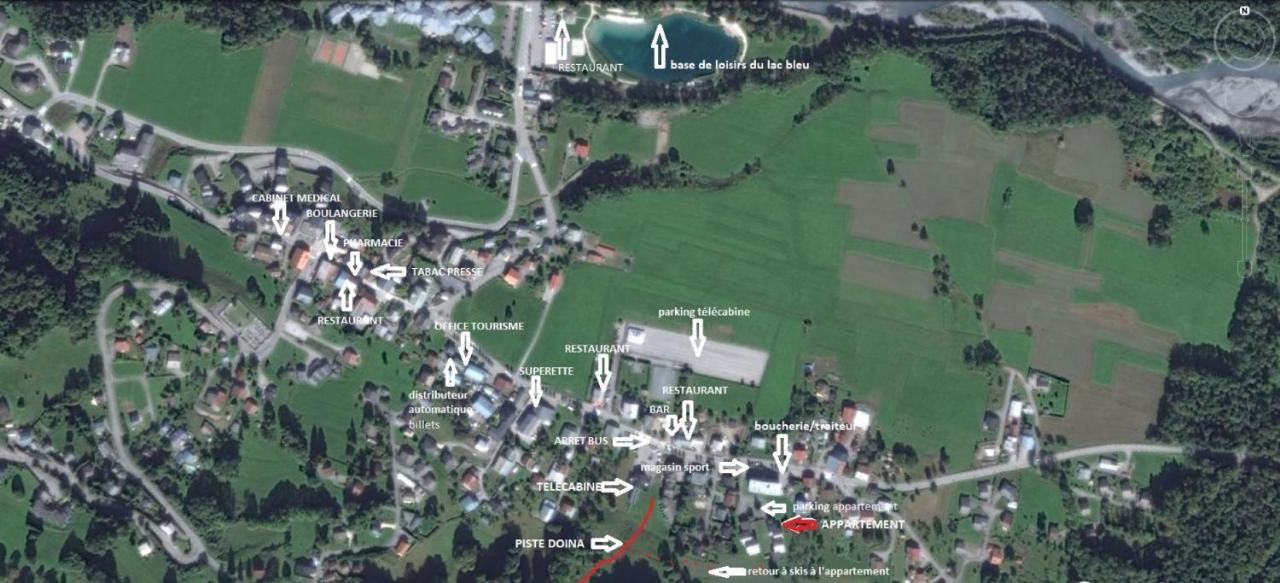 appt 2/4 pers classé 3* proche télécab. Gd Massif Morillon Extérieur photo