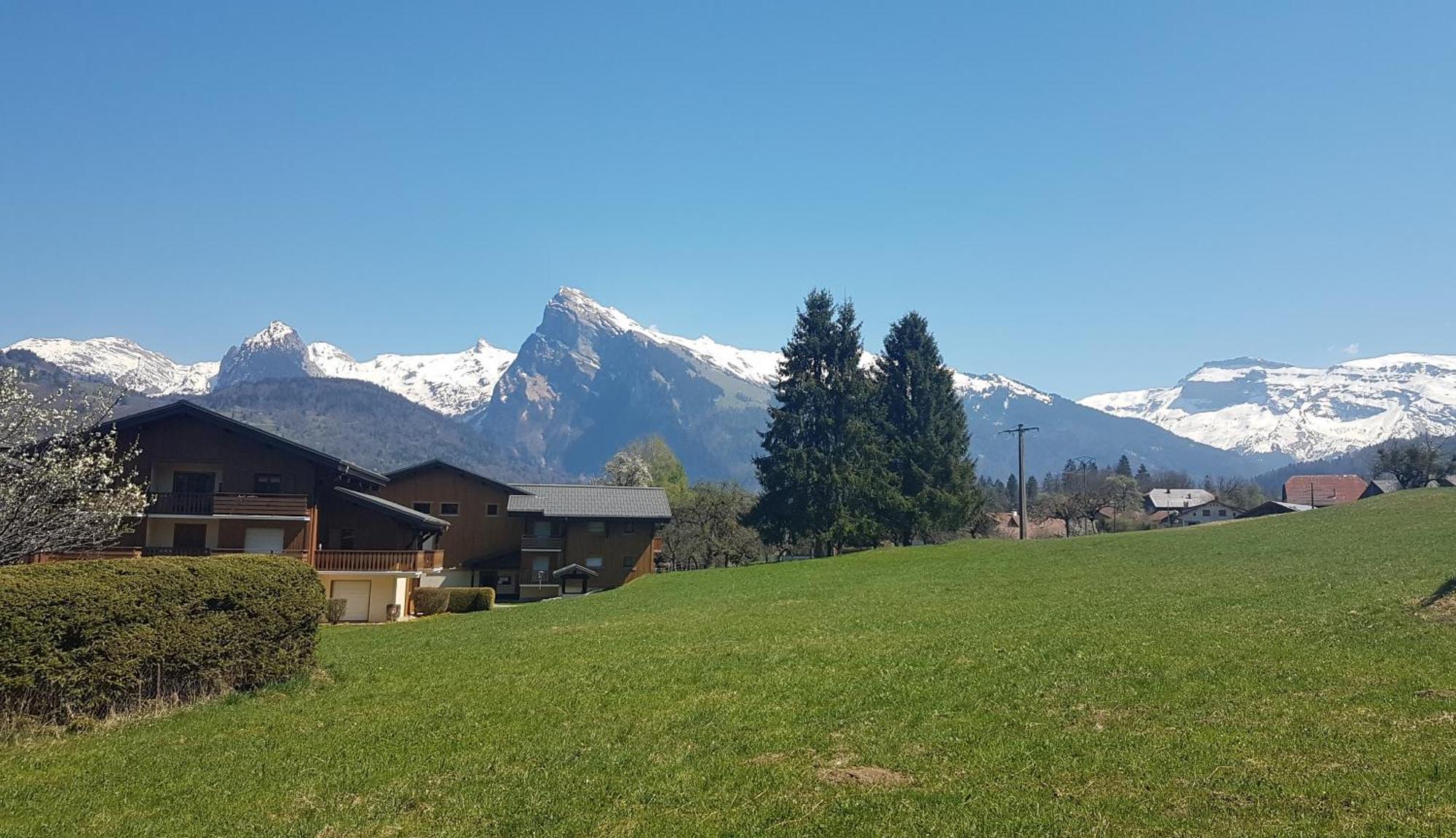 appt 2/4 pers classé 3* proche télécab. Gd Massif Morillon Extérieur photo
